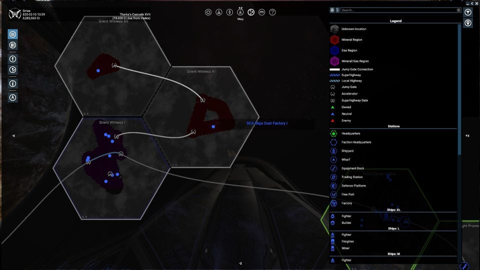 X4: Foundations - Sector Map