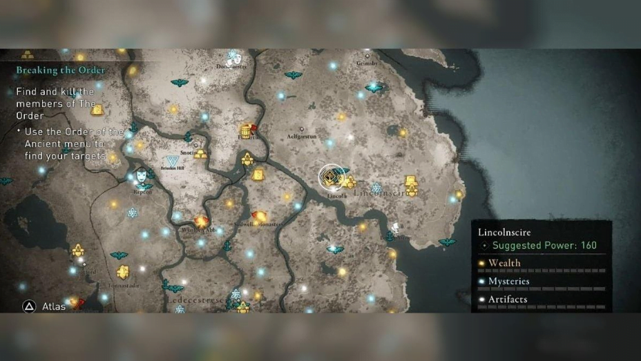 Assassin S Creed Valhalla 45 Order Member Locations   Location Of All Members Of The Order Valhalla 22 